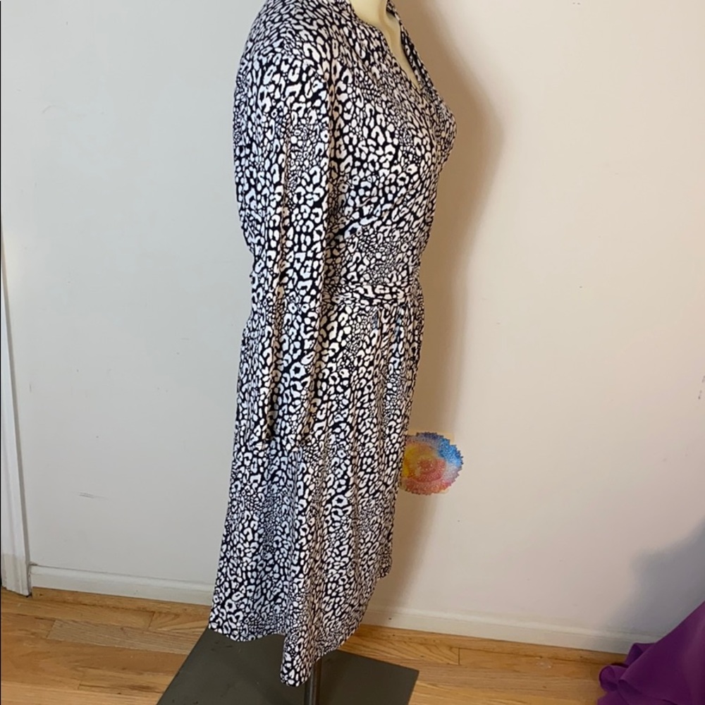 Liz Claiborne woman Dress Black and Print size 1X - Picture 2 of 10
